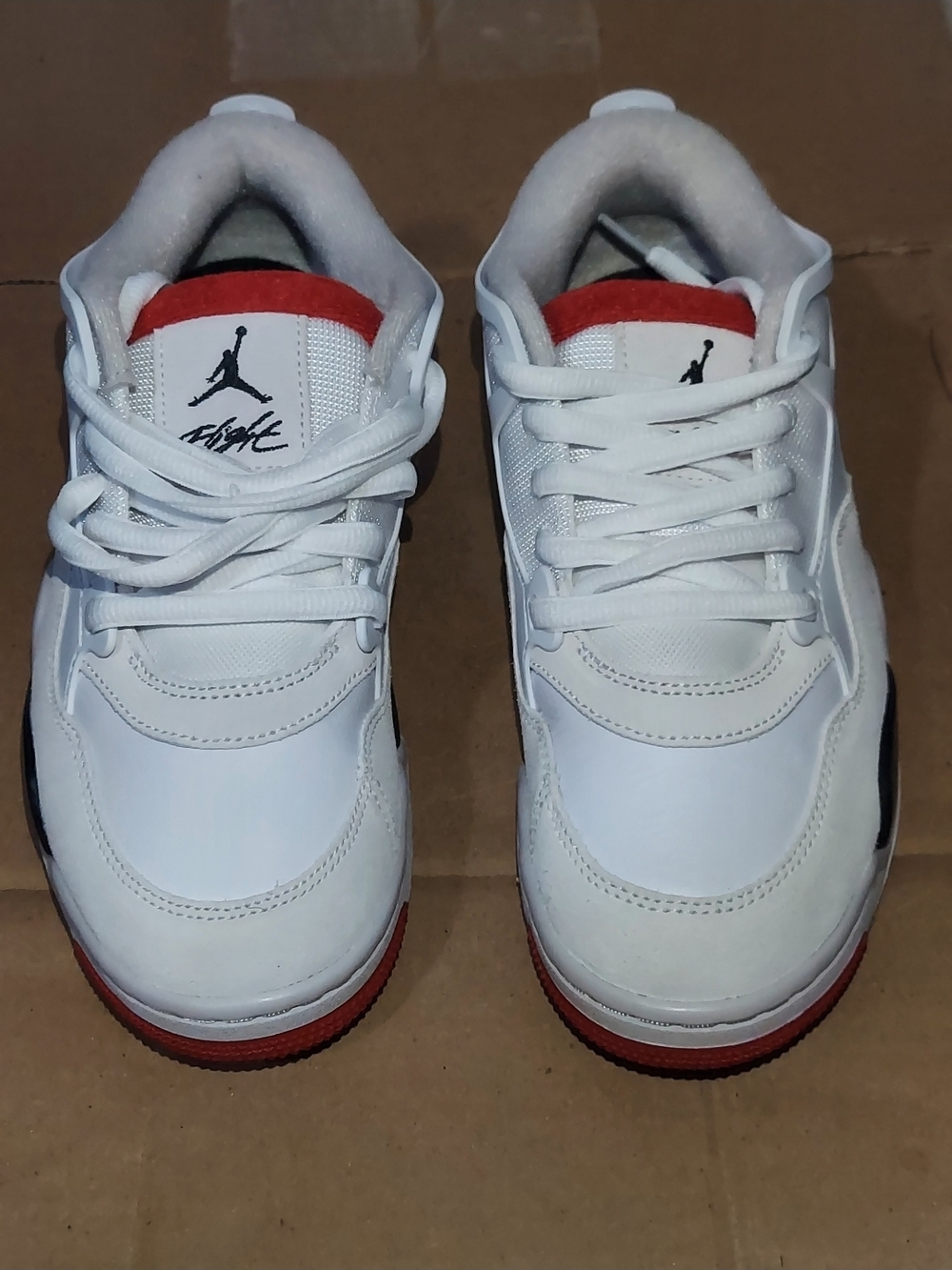 Kids Nike Air Jordan 6Y/Red White Sneakers Boys